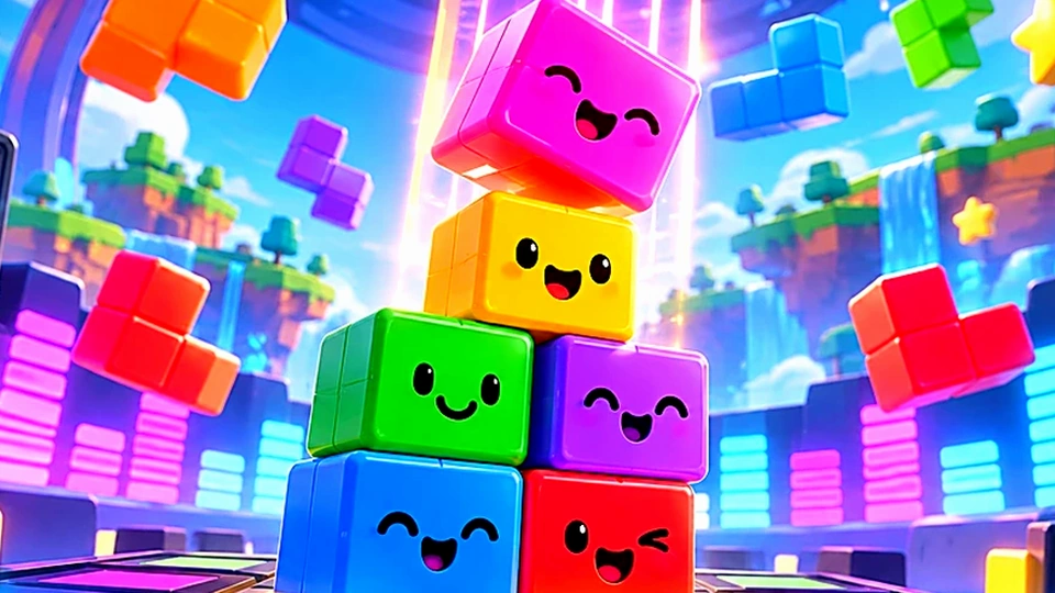Block Beat — illustrated game cover